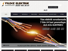 Tablet Screenshot of maltepedeelektrikci.com